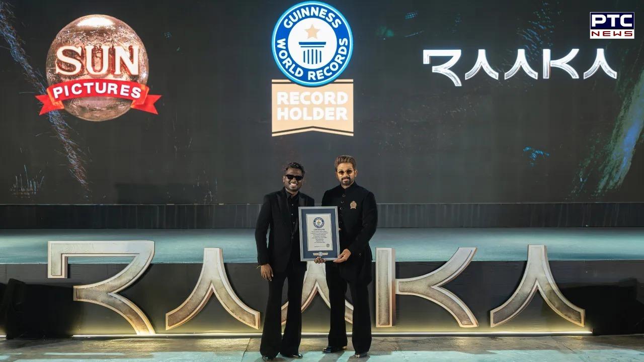 Atlee’s ‘Raaka’ featuring Allu Arjun sets Guinness World Record for real-time motion capture