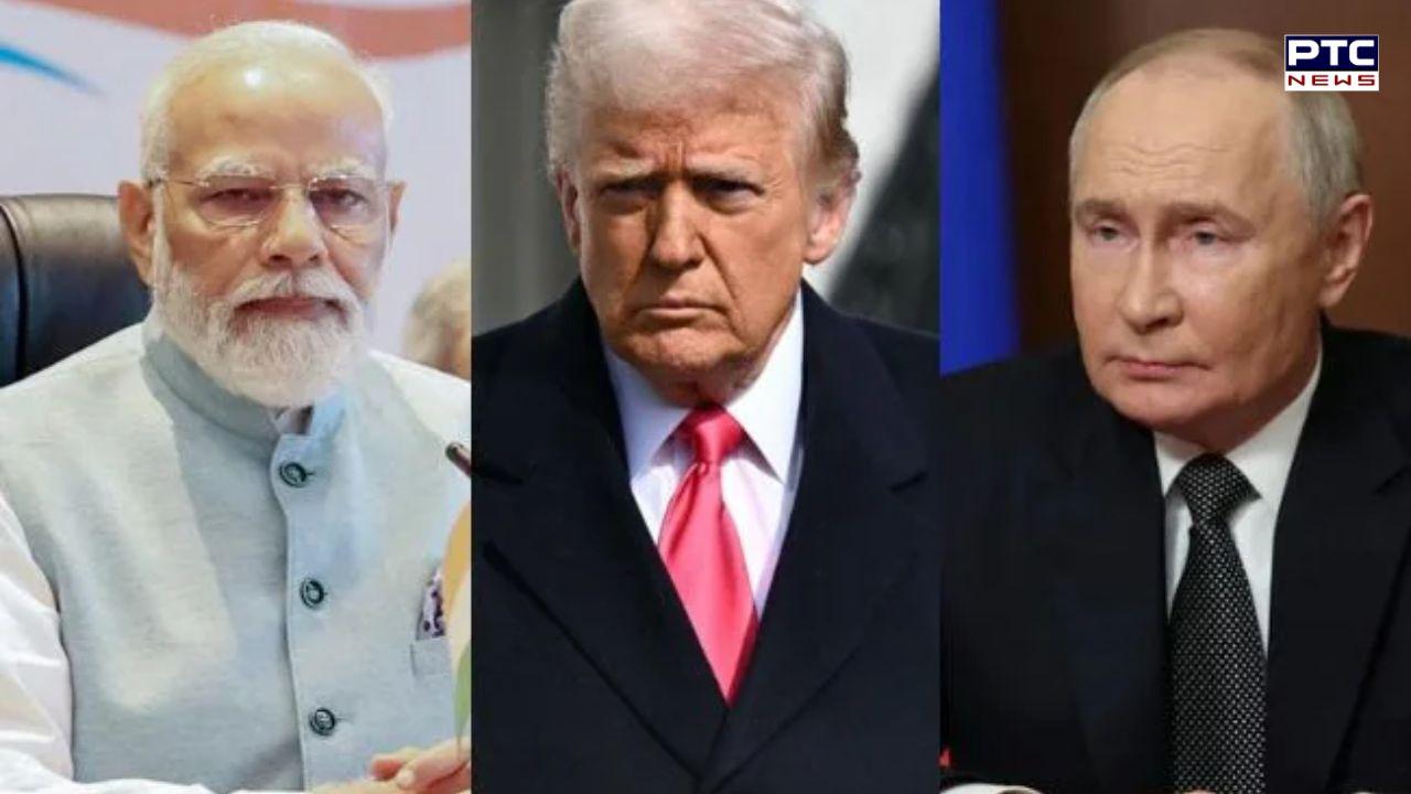US waives Russia- related sanctions threatening 100 % tariffs on India, China