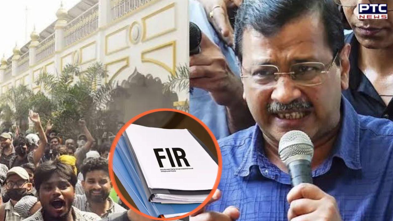 Delhi Police register FIR against Arvind Kejriwal, other AAP leaders over 'ruckus' at Bangla Sahib during CJP protest